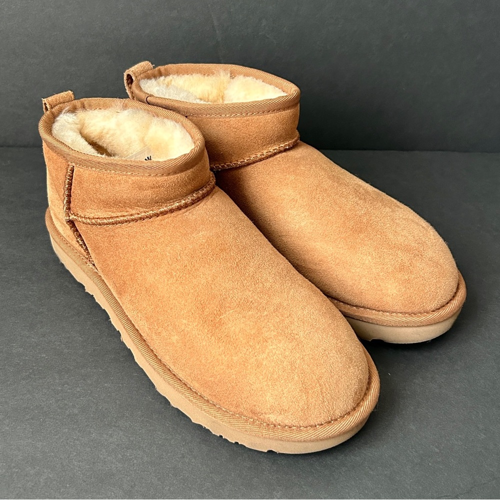 UGG Classic Ultra Mini Boots - size 6